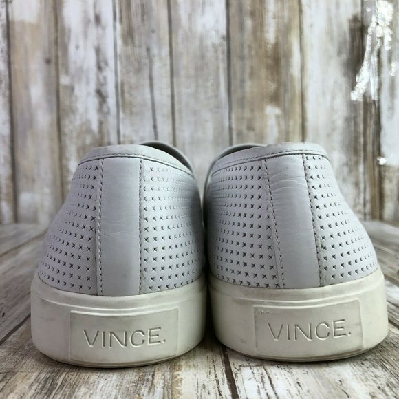 Vince 8M Blair Sneaker White Italian Leather - Picture 6 of 8